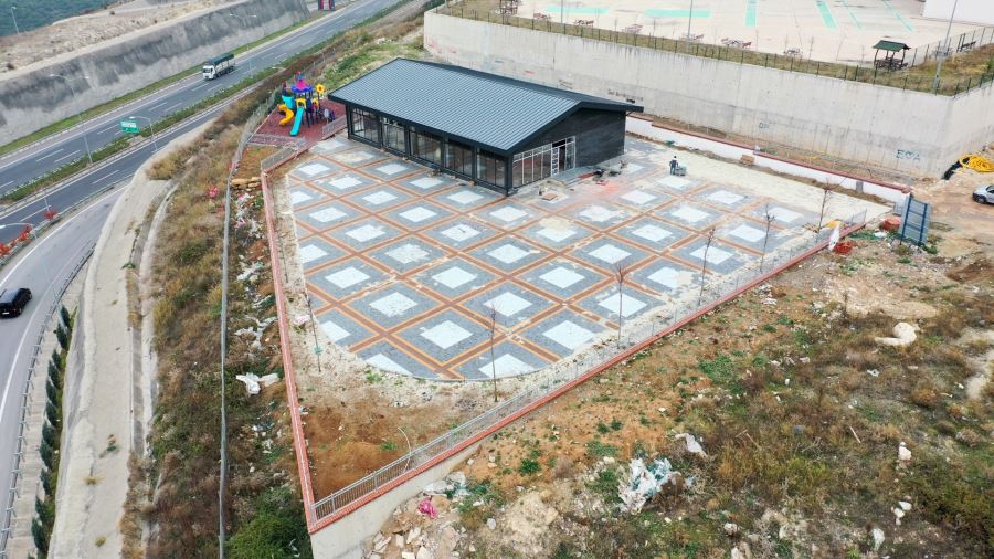 Büyükşehir’den Dilovası’na köprü manzaralı seyir terası