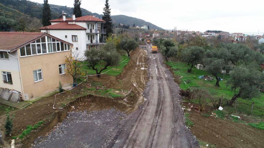 Büyükşehir’den Ereğli Mahallesi’ne yeni yan yol
