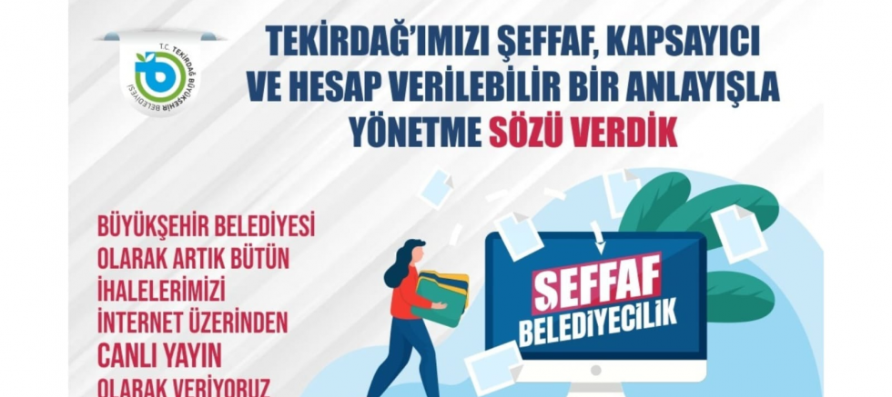 BÜYÜKŞEHİR’DEN ŞEFFAFLIK ADIMI İHALELER ARTIK CANLI YAYINLANACAK - TÜRKİYE - İnternetin Ajansı