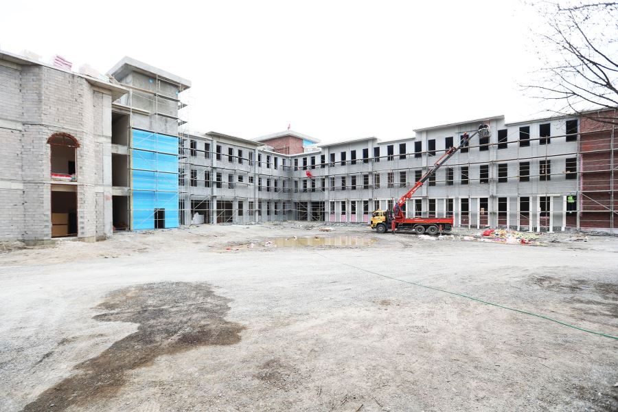 Büyükşehir’den yeni İmam Hatip’e geleneksel mimari dokunuşu Yüce son durumu anlattı