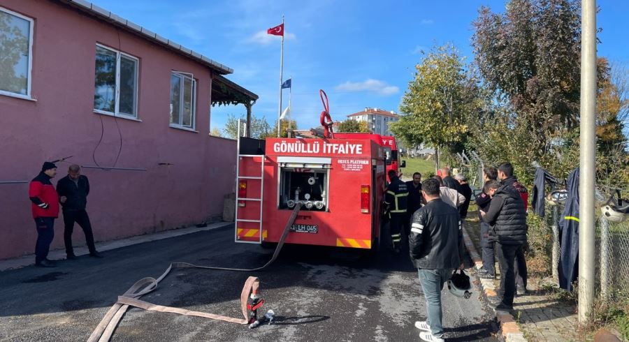 Büyükşehir’in gönüllü itfaiyecileri hazır kıta