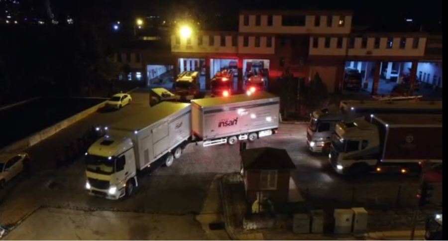 Büyükşehir’in mobil afet tırları Düzce’de