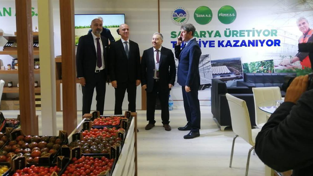 Büyükşehir’in ürünleri Antalya’daki uluslararası fuarda