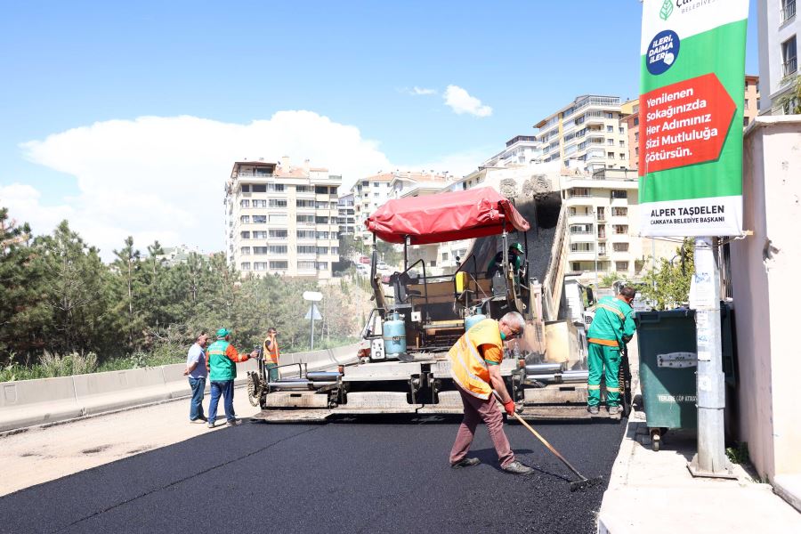 ÇANKAYA ASFALT SEZONUNA BAŞLADI