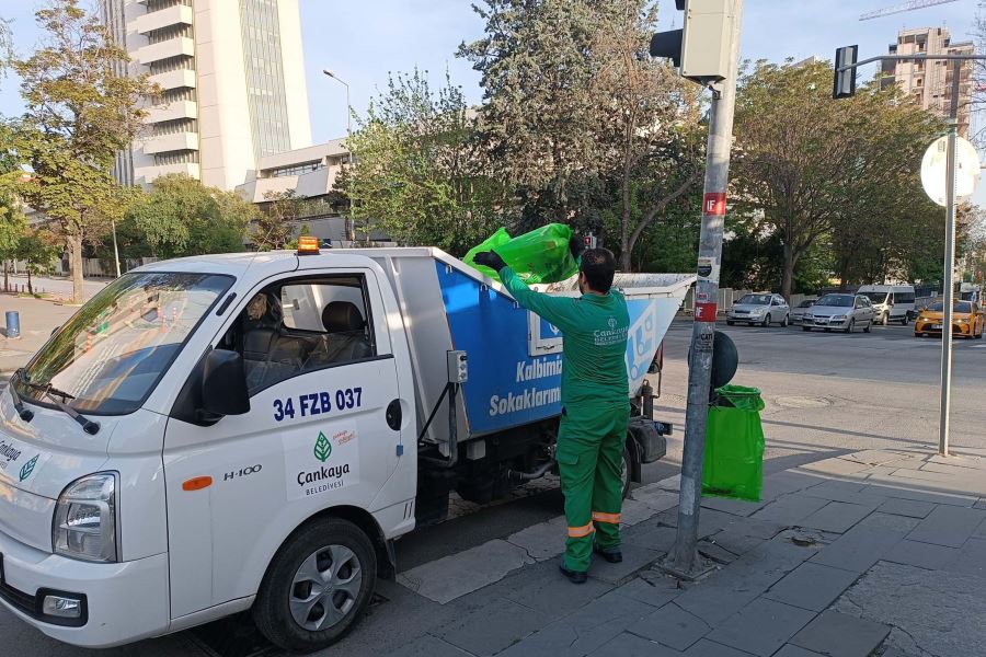 ÇANKAYA’DA KÖŞE BUCAK TEMİZLİK