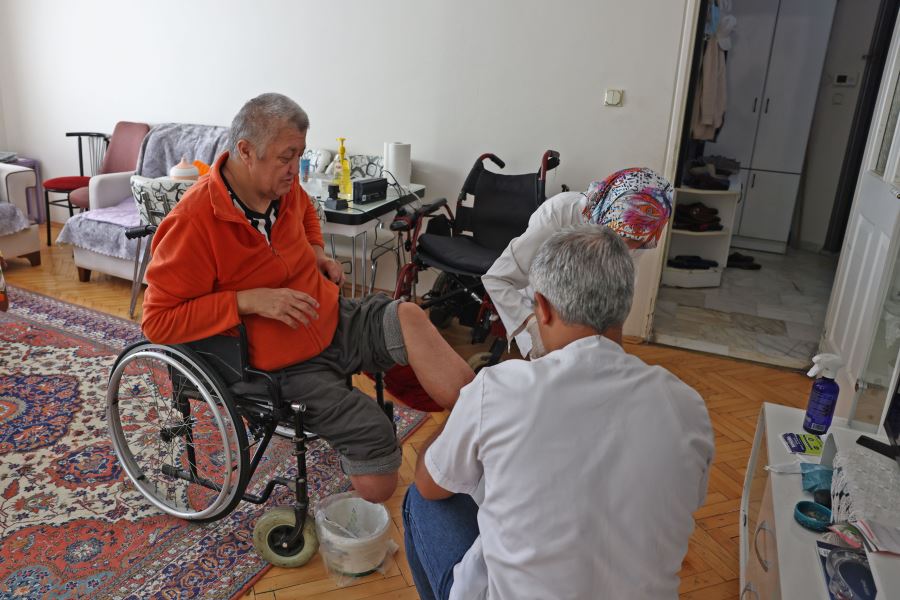ÇANKAYA’DA EVDE SAĞLIK HİZMETİ 