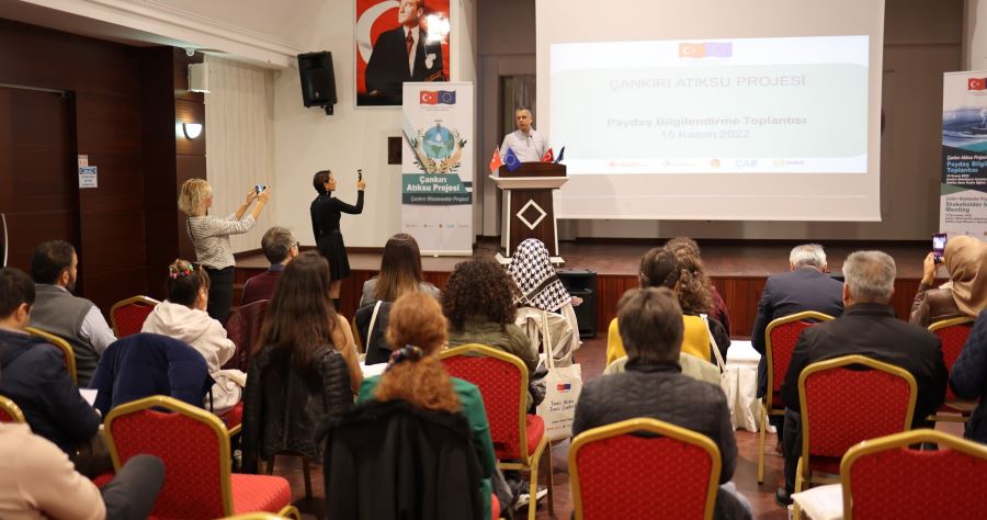 Çankırı Atıksu Projesi Paydaş Bilgilendirme Toplantısı Gerçekleştirildi