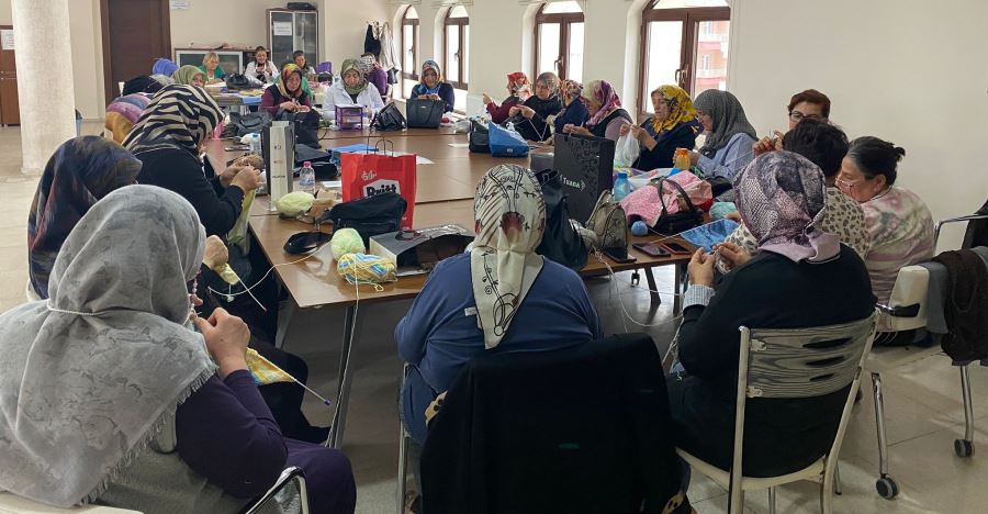 Çankırılı Kadınlardan Belediye Kurslarına Yoğun İlgi