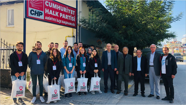 CHP SAHA ÇÖZÜM EKİPLERİ DURMAK BİLMİYOR