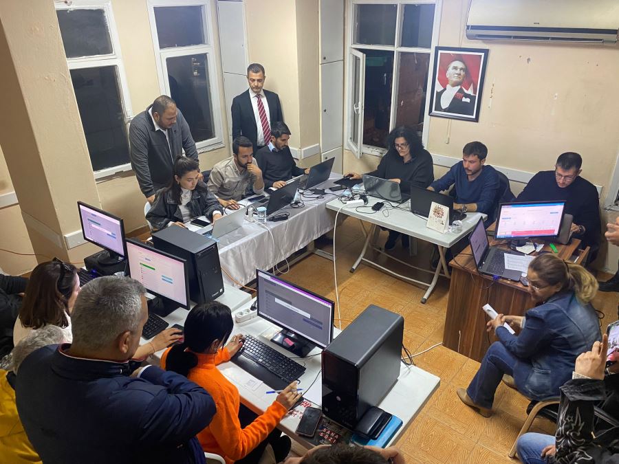 CHP TARSUS SANDIK VERİ GİRİŞ TESTİNİ BAŞARI İLE TAMAMLADI