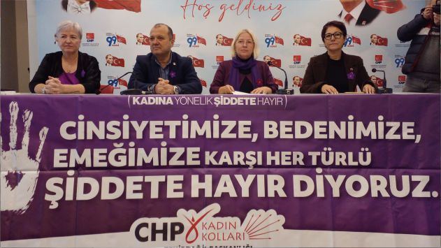 CHP TEKİRDAĞ KADIN KOLLARI'NDAN 25 KASIM MESAJI!