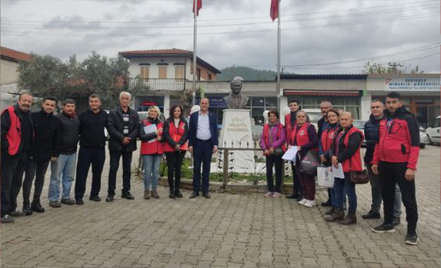CHP Ula teşkilatı mahalle ziyaretlerinde