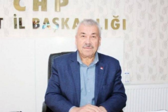 CHP Yozgat İl Başkanı Abdullah Yaşar: 