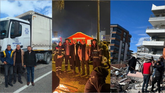 CHP’Lİ BÜLBÜL, DEPREM BÖLGESİNDE: ZOR GÜNLERİ HEP BİRLİKTE AŞACAĞIZ