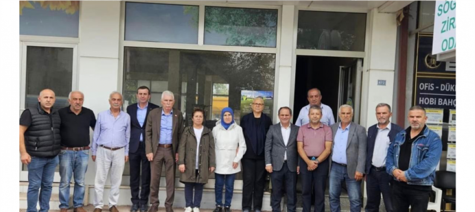 CHP’li Ecevit Keleş’ten Söğütlü Ziraat Odası'na Ziyaret - GÜNDEM - İnternetin Ajansı
