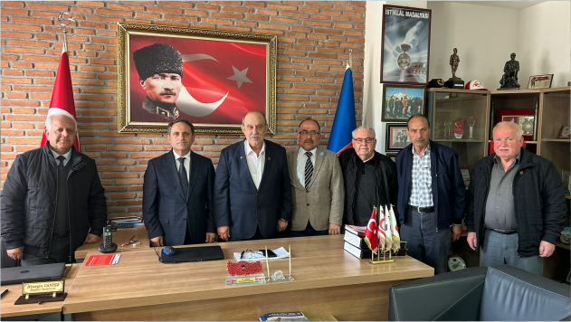 CHP’li Keleş, Türkiye Muharip Gaziler Derneği’ni ziyaret etti