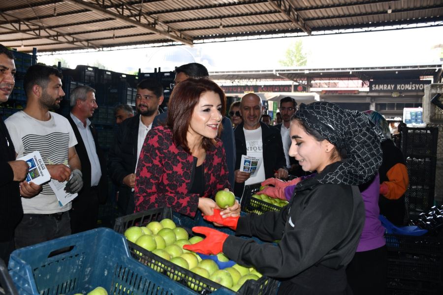 CHP'Lİ KIŞ HAL ESNAFIYLA BULUŞTU! 