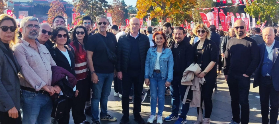 CHP’li Köybaşı, Teröre ve Şiddete Karşı Yaşam Hakkı Mitingi’ne katıldı - GÜNDEM - İnternetin Ajansı