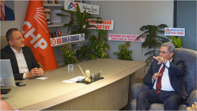 CHP’li Yıldırım’dan Başkan Ömür’e ziyaret