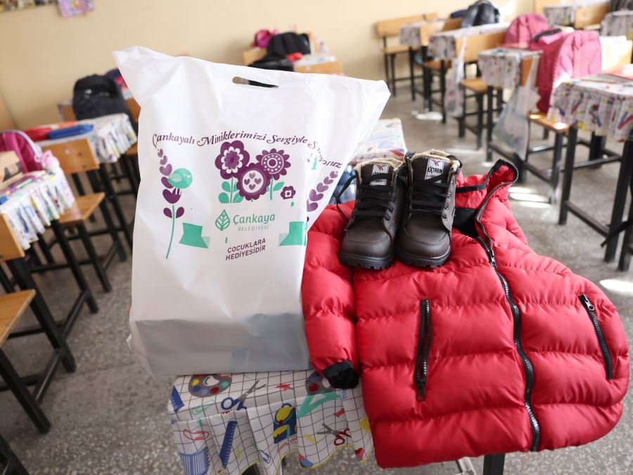 ÇOCUKLARIN KIŞLIKLARI ÇANKAYA’DAN