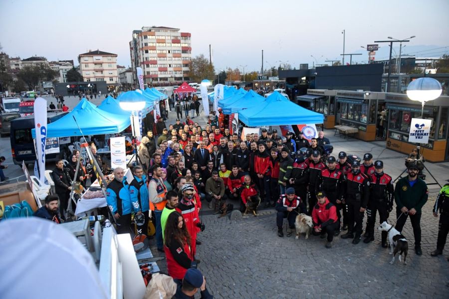Çök Kapan Tutun Tatbikatı Yapıldı
