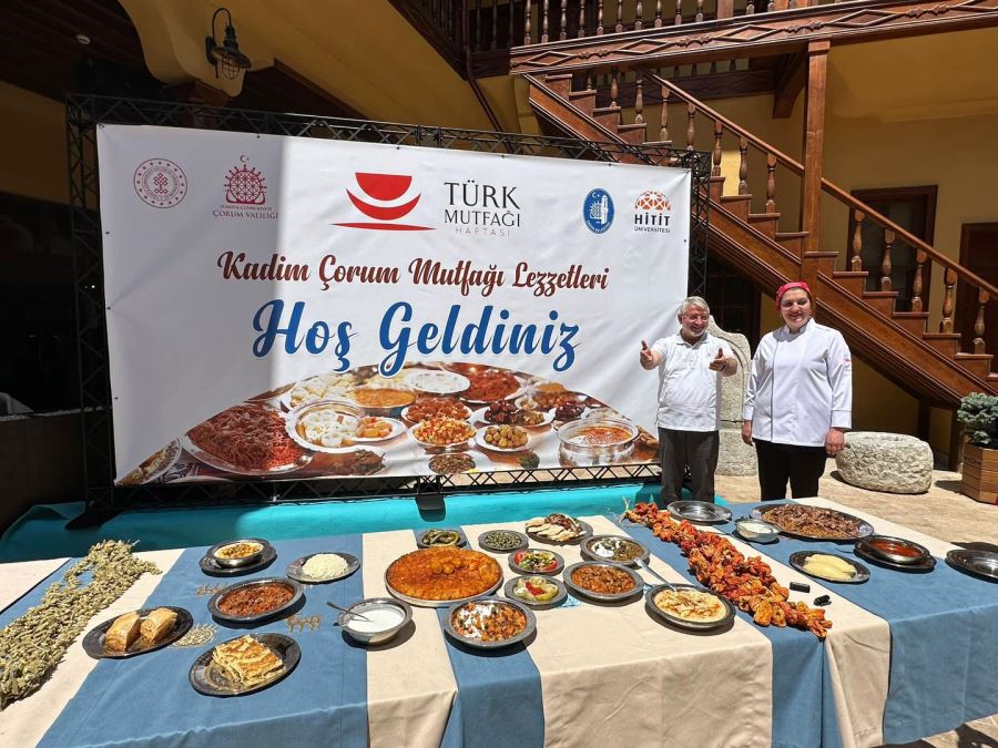 Çorum Mutfağı’na hayran kaldılar