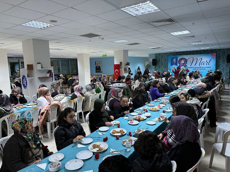 Depremzede misafirler için 8 Mart etkinliği