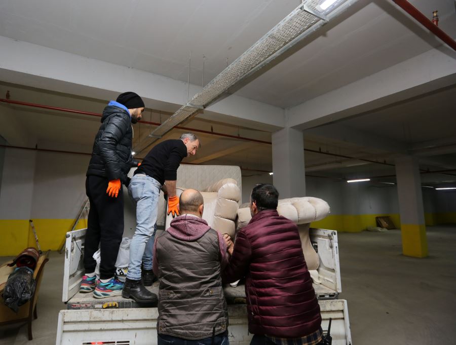 Depremzedelere sıcak yuva seferberliği