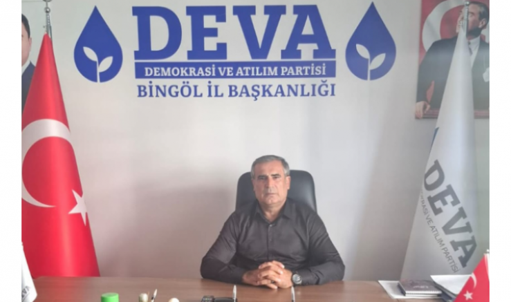 DEVA Partisi Bingöl İl Başkanı Nihat Baraç’tan 6. Kuruluş Yıl Dönümü Mesajı - GÜNDEM - İnternetin Ajansı