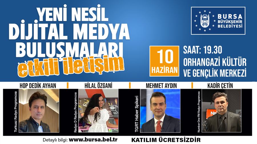 Dijital buluşmalarda gündem; Etkili İletişim