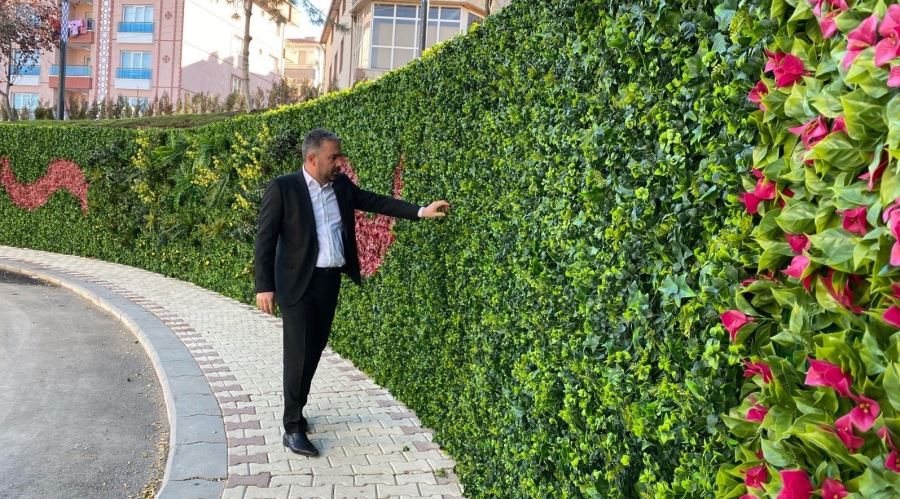 Dikey Bahçeler Pursaklar’a Nefes Aldırıyor