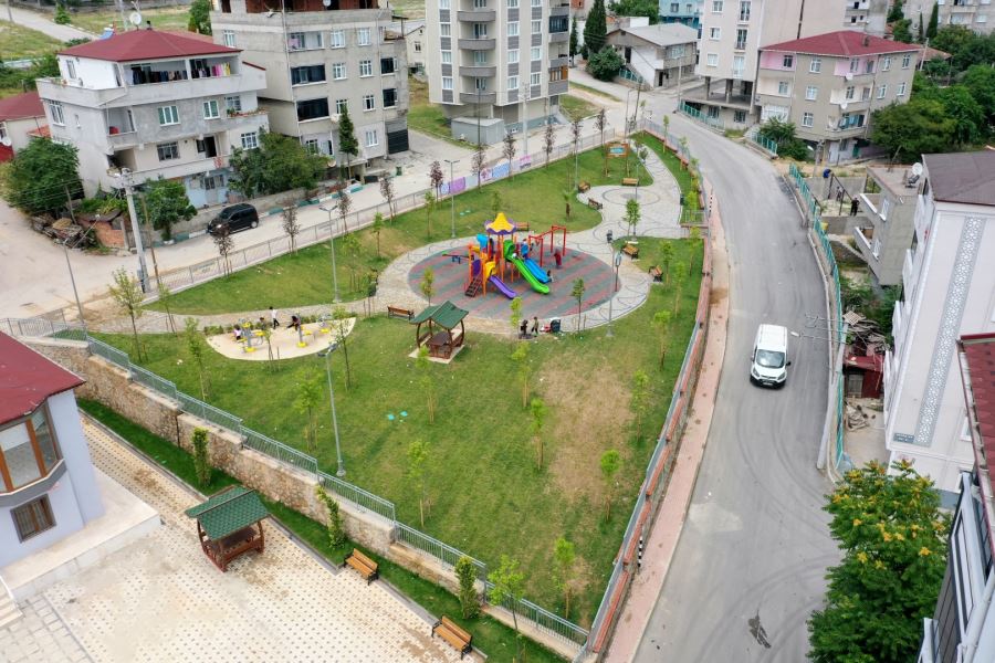 Dilovası’nın yeni parkı hizmete girdi