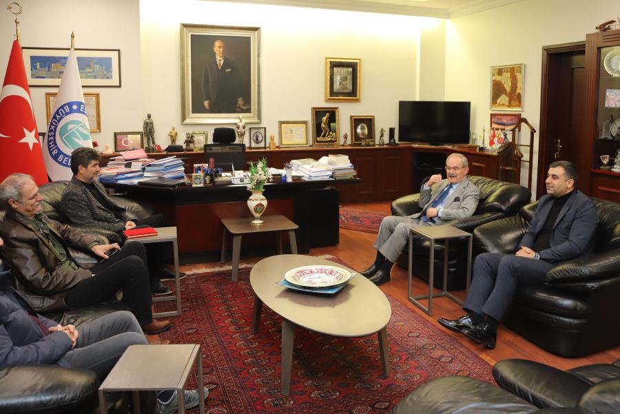 DİYARBAKIR İL BAŞKANLIĞINDAN BÜYÜKERŞEN'E TEŞEKKÜR ZİYARETİ