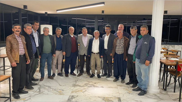 Dr. Fatih Dölek Aydıncık ve Bozyazı Muhtarlarını Ağırladı