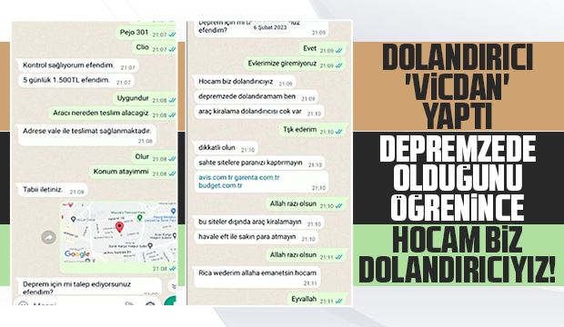 Elazığ’daki dolandırıcı dolandıracağı kişiyi uyardı