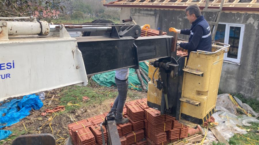 Elbirliği ile yardımlaşma yüzleri güldürdü
