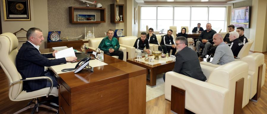 Engelli bireyler sporla sınırlarını zorluyor