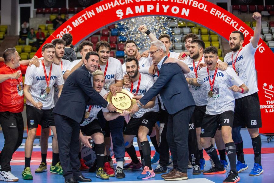 Erkekler 1. Ligi'nde Bahçelievler Belediye Spor şampiyon oldu