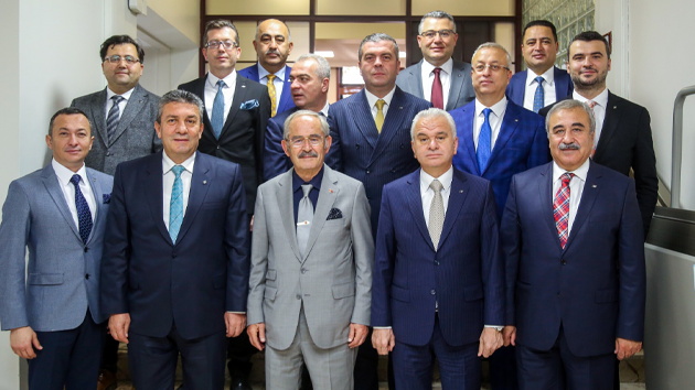 ESO VE ETO’DAN BAŞKAN BÜYÜKERŞEN’E ZİYARET