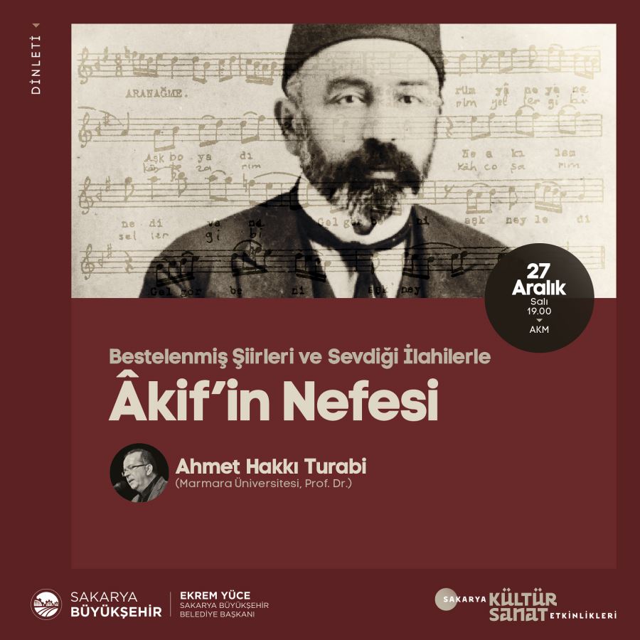 Etkinlikler ‘Akif’in Nefesi’ dinletisiyle devam edecek