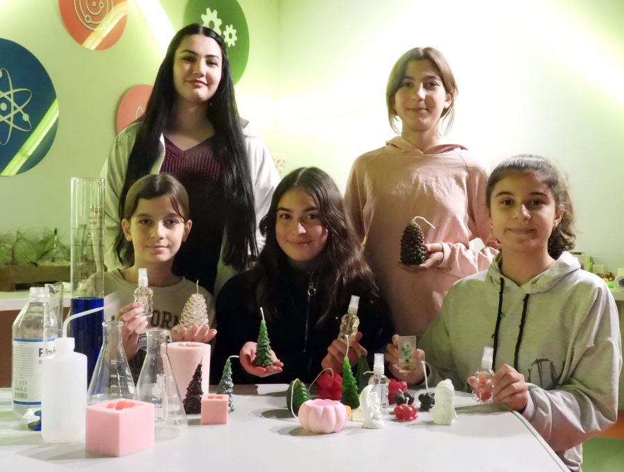 Fen Bilimleri Atölyesi’nden hediyelikler
