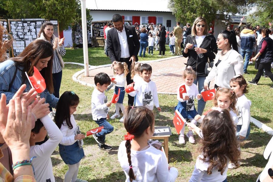 FOÇA BELEDİYESİ ÇOCUK EVİ 23 NİSAN’I KUTLADI