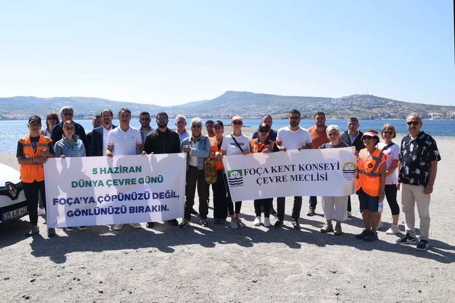 FOÇA’DA DÜNYA ÇEVRE GÜNÜ ETKİNLİĞİ