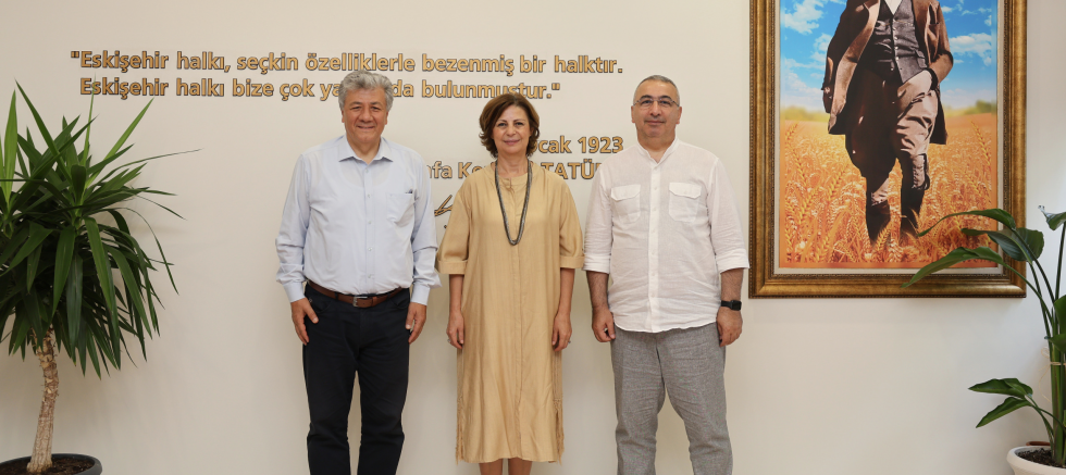 GAZETECİ MUSTAFA BALBAY VE SERTAÇ EŞ BAŞKAN ÜNLÜCE İLE GÖRÜŞTÜ - TÜRKİYE - İnternetin Ajansı