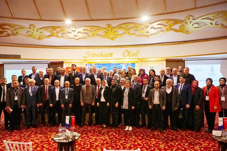 GAZİANTEP BÜYÜKŞEHİR EV SAHİPLİĞİNDE TDED 7’NCİ İSTİŞARE VE DEĞERLENDİRME TOPLANTISI YAPILDI