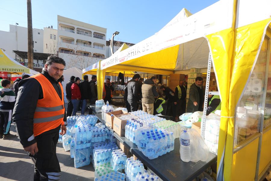 GAZİANTEP DEPREMİN YARALARINI BÜYÜKŞEHİR İLE SARIYOR