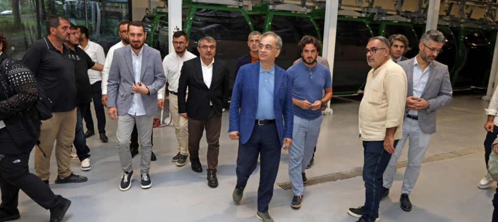 Genel Sekreter Baraçlı, Kartepe Teleferiğini inceledi - TÜRKİYE - İnternetin Ajansı