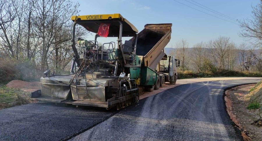 Gölcük Hamidiye-Şevketiye grup köy yolu asfaltlandı