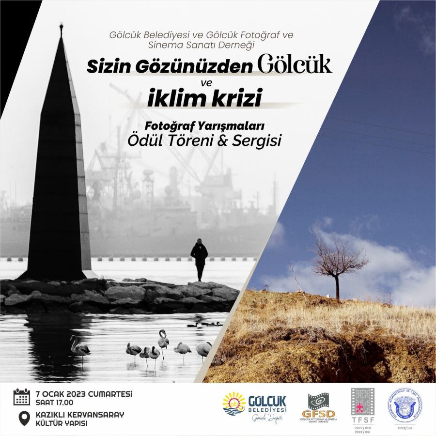 GÖLCÜK VE İKLİM KRİZİNİ EN İYİ YANSITAN KARELER ÖDÜLLERİNE KAVUŞUYOR