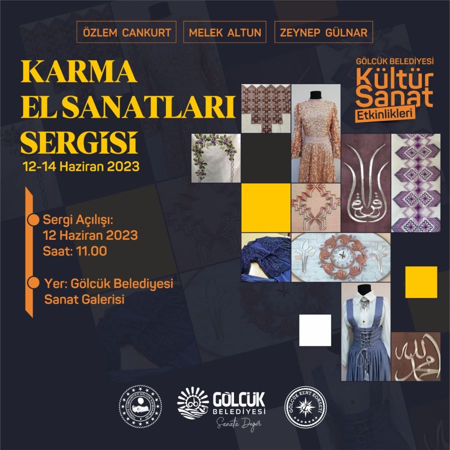 GÖLCÜKLÜ KADINLAR EL EMEĞİ ÜRÜNLERİNİ SERGİLEYECEK